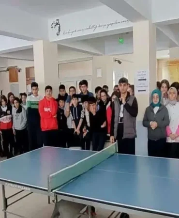 Ağrı Masa Tenisi Turnuvası 15 Temmuz Anısına Düzenlendi