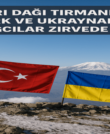 Ağrı Dağı Tırmanışı Türk ve Ukraynalı Dağcılar Zirvede