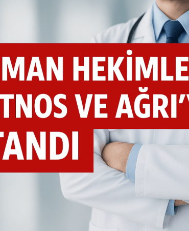 Uzman hekimler Patnos ve Ağrıya atandı  Eleşkirt Haber Uzman hekimler Patnos ve Ağrıya atandı