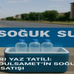 Ağrı Yaz Tatili: Abdulsamet’in Soğuk Su Satışı