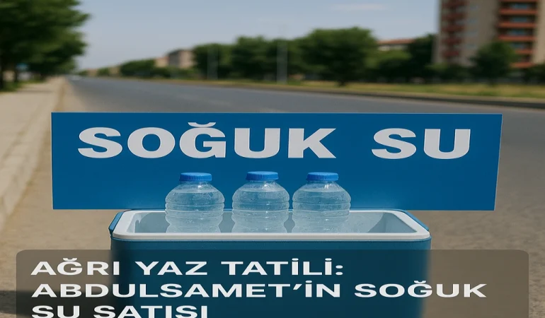 Ağrı Yaz Tatili: Abdulsamet’in Soğuk Su Satışı