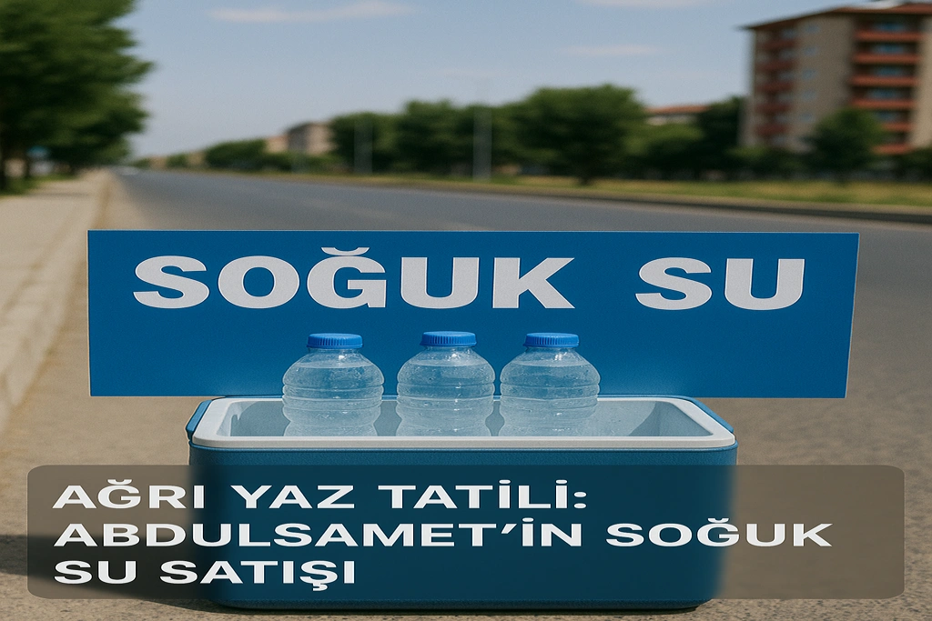 Ağrı Yaz Tatili: Abdulsamet’in Soğuk Su Satışı
