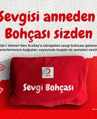 Sevgi Bohçası Kızılay Gönüllüleri Doğubayazıtta