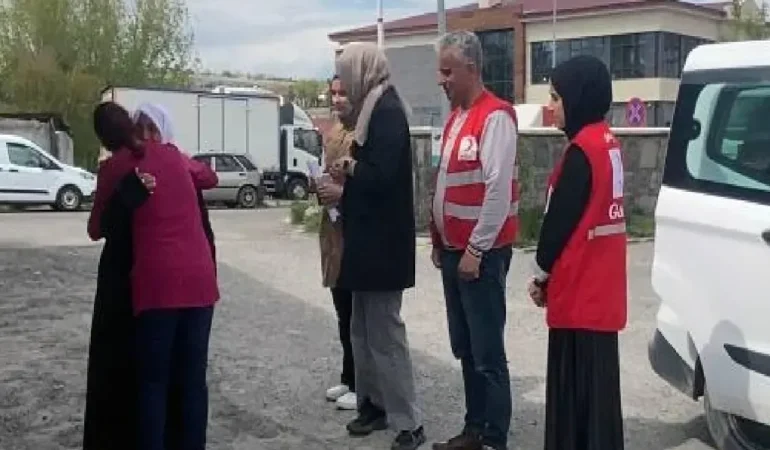 Kızılay Doğubayazıt ile Sıcak Havada Serinlik İmkanı