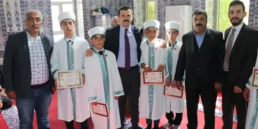 Hafızlık İcazet Merasimi Tutakta Coşkulu Bir Şekilde Yapıldı