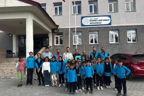 TÜGVA Eleşkirt okul ziyareti gençlik faaliyetleri