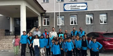 TÜGVA Eleşkirt okul ziyareti gençlik faaliyetleri