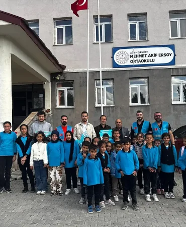 TÜGVA Eleşkirt okul ziyareti gençlik faaliyetleri