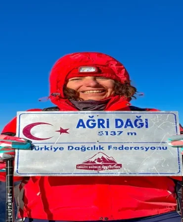 Ağrı Dağı Zirve Tırmanışı 12 Kadın Dağcı Bir Arada