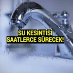 Ağrı Su Kesintisi Duyurusu ve Sebepleri Hakkında