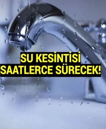 Ağrı Su Kesintisi Duyurusu ve Sebepleri Hakkında
