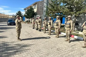 Ağrı Jandarma Ziyareti Eleşkirte Moralli Destek