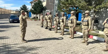 Ağrı Jandarma Ziyareti Eleşkirte Moralli Destek