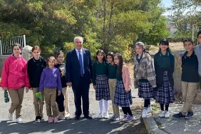 Eleşkirtte çocuklar Başkan Ramazan Yakut ile saha ziyareti